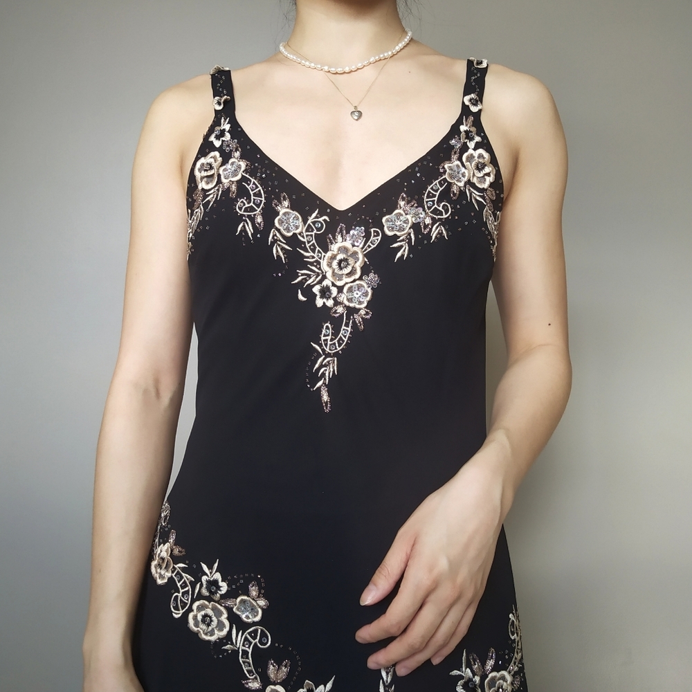 Vintage Beaded Dress